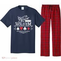 Gotta Know When To HoldEm Texas Poker Pajama Set thumb 0