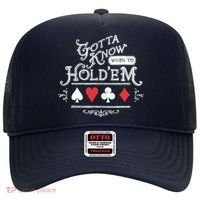 Gotta Know When To HoldEm Texas Poker Hat thumb 0