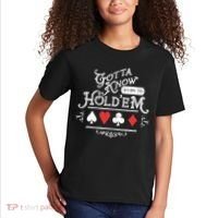 Gotta Know When To HoldEm Texas Poker Kids T-Shirt thumb 2