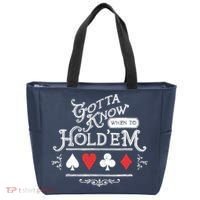 Gotta Know When To HoldEm Texas Poker Tote Bag thumb 0