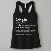 Gringon Like A Regular Gringo Pero Mas Chingon Women's Tank Top thumb 3