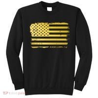 Gold Look American Flag Usa Sweatshirt thumb 0