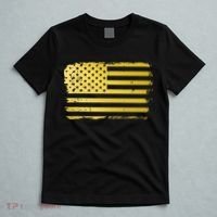 Gold Look American Flag Usa T-Shirt thumb 5