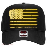 Gold Look American Flag Usa Hat thumb 0