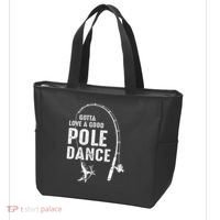 Gotta Love A Good Pole Dance Fishing Dad Tote Bag thumb 3