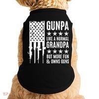 Gunpa Like A Normal Grandpa But More Fun & Owns Guns Doggie Tank thumb 0