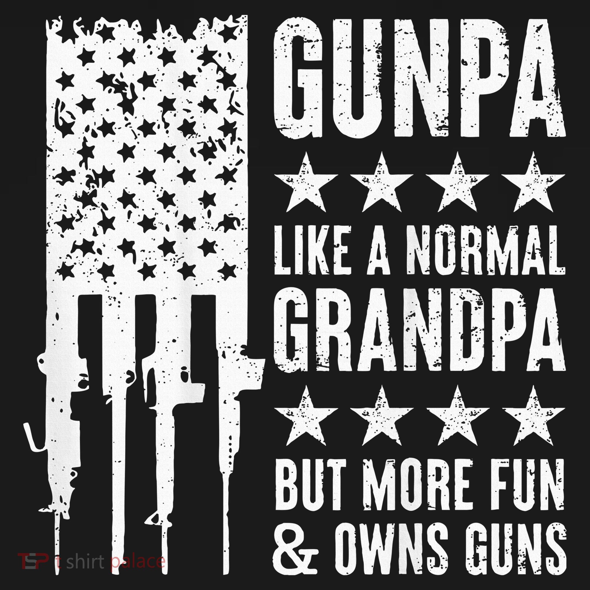 Gunpa Like A Normal Grandpa But More Fun & Owns Guns Women's Hoodie