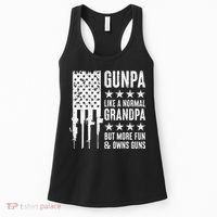 Gunpa Like A Normal Grandpa But More Fun & Owns Guns Women's Tank Top thumb 0