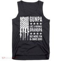 Gunpa Like A Normal Grandpa But More Fun & Owns Guns Tank Top thumb 0