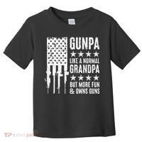 Gunpa Like A Normal Grandpa But More Fun & Owns Guns Toddler T-Shirt thumb 0