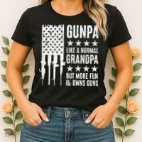 Gunpa Like A Normal Grandpa But More Fun & Owns Guns Women's T-Shirt thumb 2