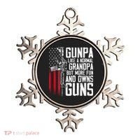 Gunpa Like A Normal Grandpa Fun And Owns Guns Ornament thumb 0