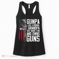 Gunpa Like A Normal Grandpa Fun And Owns Guns Women's Tank Top thumb 0