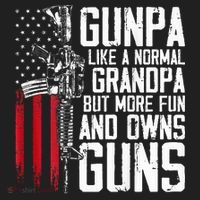 Gunpa Like A Normal Grandpa Fun And Owns Guns Hat thumb 2