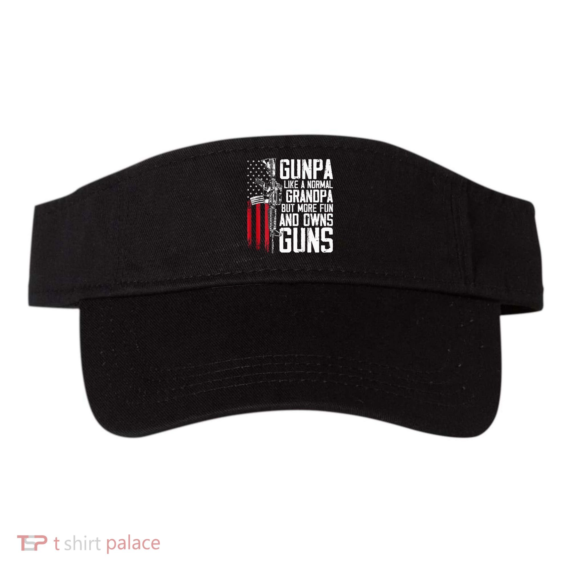 Gunpa Like A Normal Grandpa Fun And Owns Guns Visor