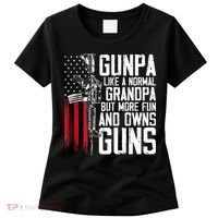 Gunpa Like A Normal Grandpa Fun And Owns Guns Women's T-Shirt thumb 0