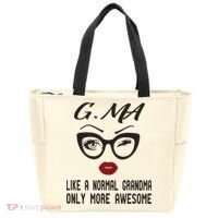 Gma Like A Normal Grandma Only More Awesome Tote Bag thumb 0