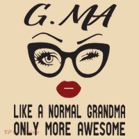 Gma Like A Normal Grandma Only More Awesome Tote Bag thumb 4