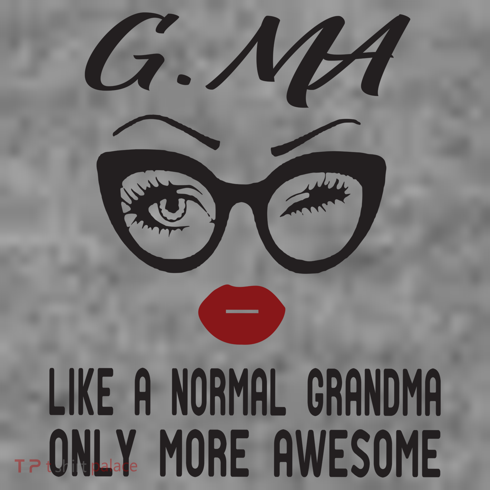 Gma Like A Normal Grandma Only More Awesome Toddler Hoodie