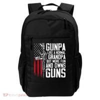 Gunpa Like A Normal Grandpa Fun And Owns Guns Backpack thumb 0