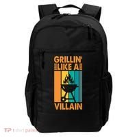 Grillin Like A Villain Gift Bbq Great Gift Backpack thumb 0