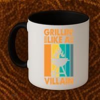 Grillin Like A Villain Gift Bbq Great Gift Coffee Mug thumb 2