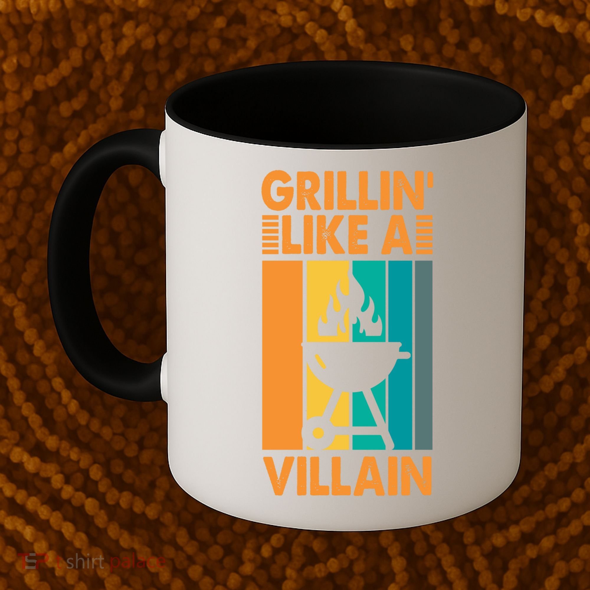 Grillin Like A Villain Gift Bbq Great Gift Coffee Mug