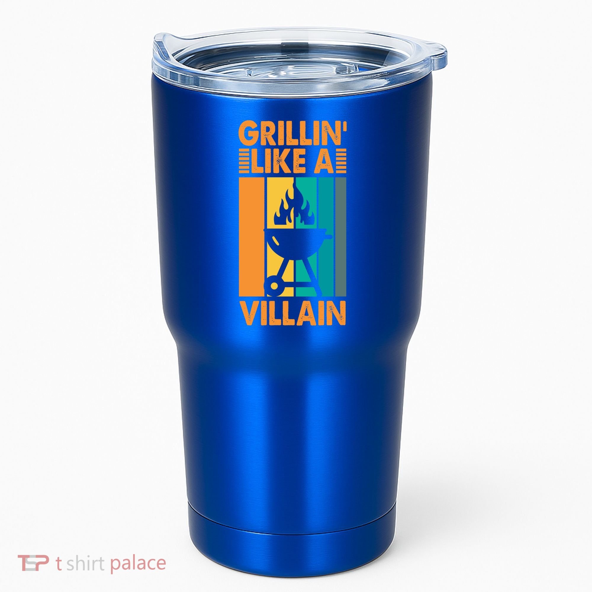 Grillin Like A Villain Gift Bbq Great Gift Tumbler