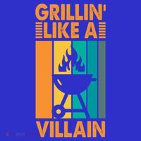 Grillin Like A Villain Gift Bbq Great Gift Visor thumb 3