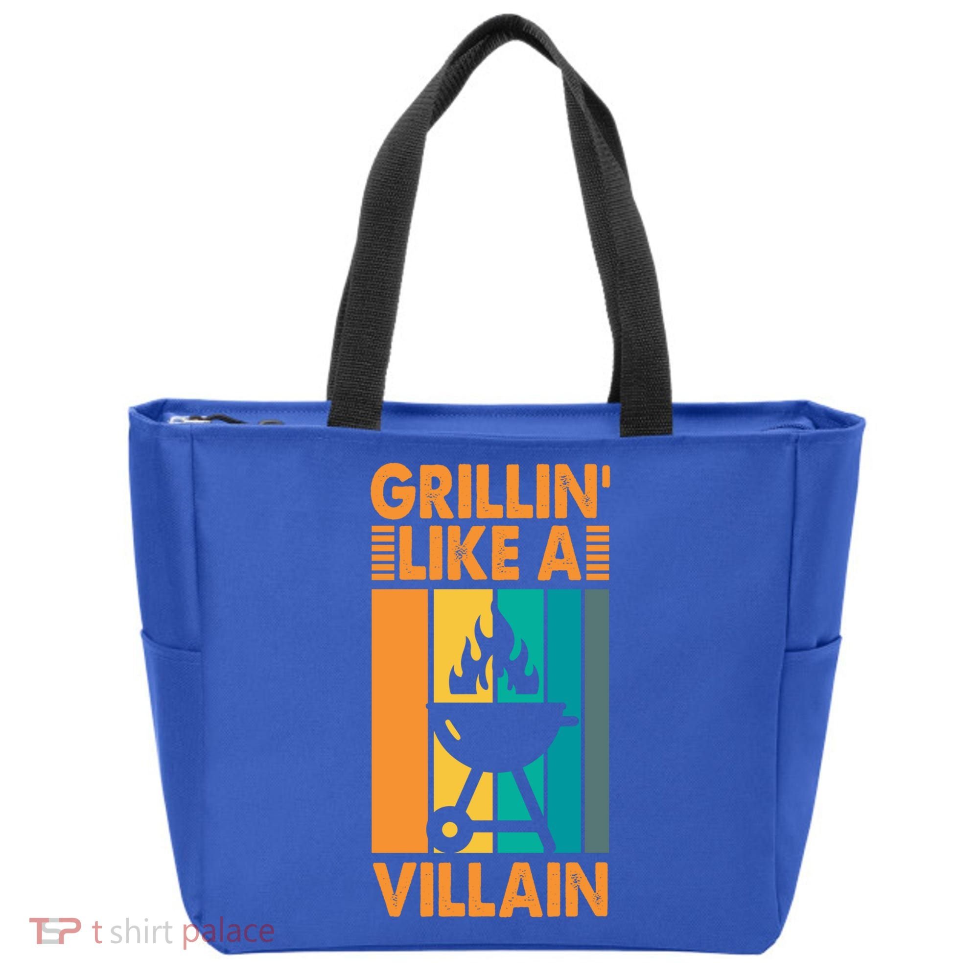 Grillin Like A Villain Gift Bbq Great Gift Tote Bag