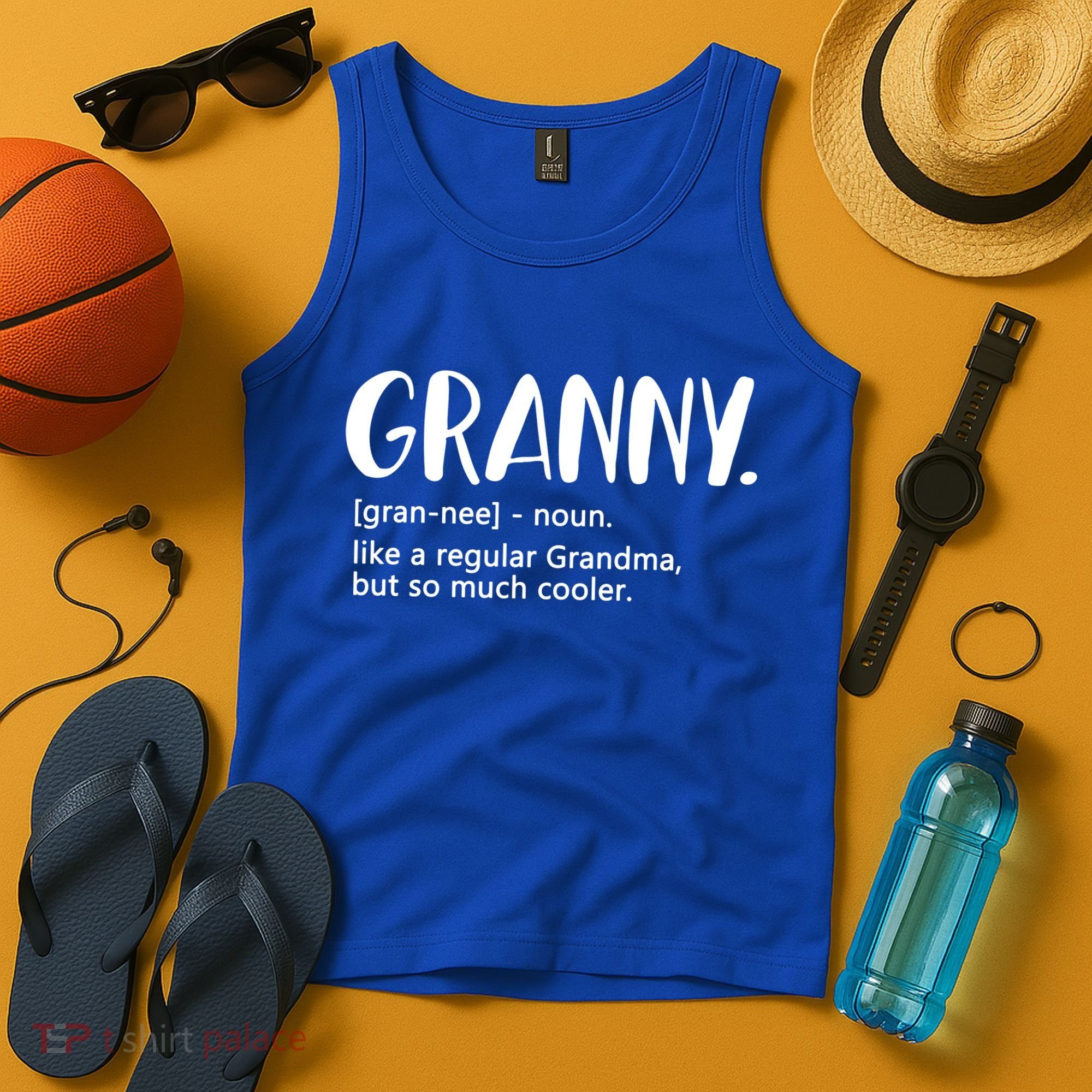 Granny Like A Regular Grandma But Cooler Mothers Day Granny Gift Tank Top