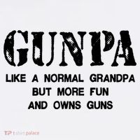 Gunpa Like A Normal Grandpa But More Fun And Owns Guns Women's Tank Top thumb 5