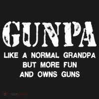 Gunpa Like A Normal Grandpa But More Fun And Owns Guns Mousepad thumb 1