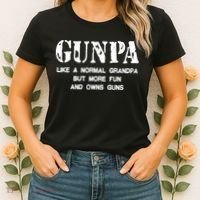 Gunpa Like A Normal Grandpa But More Fun And Owns Guns Women's T-Shirt thumb 2