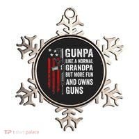 Gunpa Like A Normal Grandpa But More Fun And Owns Guns Ornament thumb 0