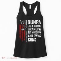 Gunpa Like A Normal Grandpa But More Fun And Owns Guns Women's Tank Top thumb 0