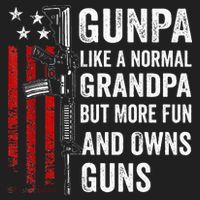 Gunpa Like A Normal Grandpa But More Fun And Owns Guns Hat thumb 2