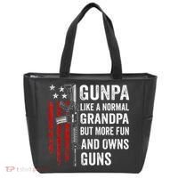 Gunpa Like A Normal Grandpa But More Fun And Owns Guns Tote Bag thumb 0