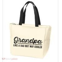Grandpa Like A Dad But Way Cooler Funny Grandad Definition Tote Bag thumb 3