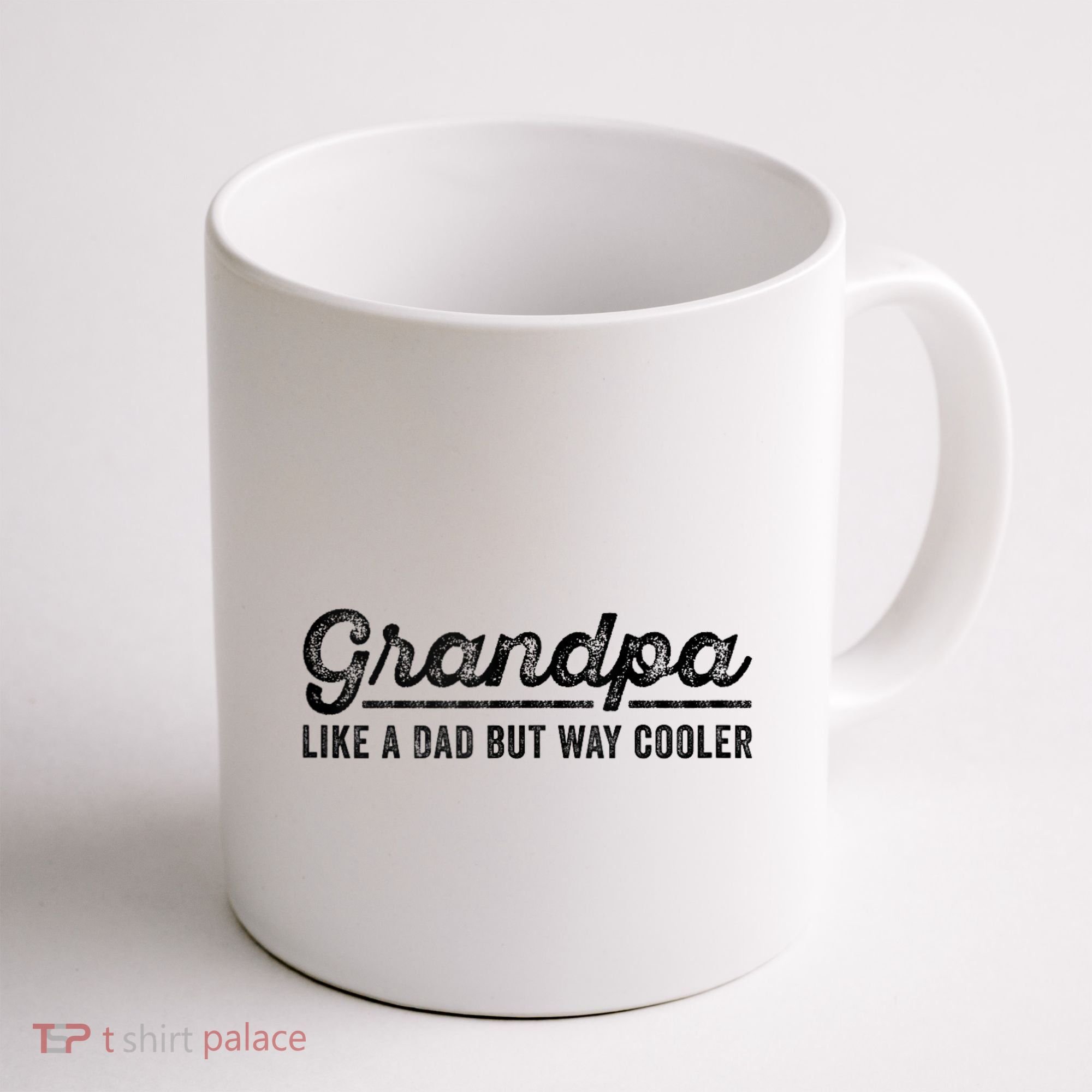 Grandpa Like A Dad But Way Cooler Funny Grandad Definition Coffee Mug