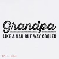 Grandpa Like A Dad But Way Cooler Funny Grandad Definition Polo thumb 3