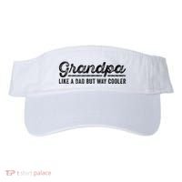 Grandpa Like A Dad But Way Cooler Funny Grandad Definition Visor thumb 0