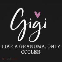 Gigi Like A Grandma Only Cooler Heart MotherS Day Gigi Women's Tank Top thumb 5