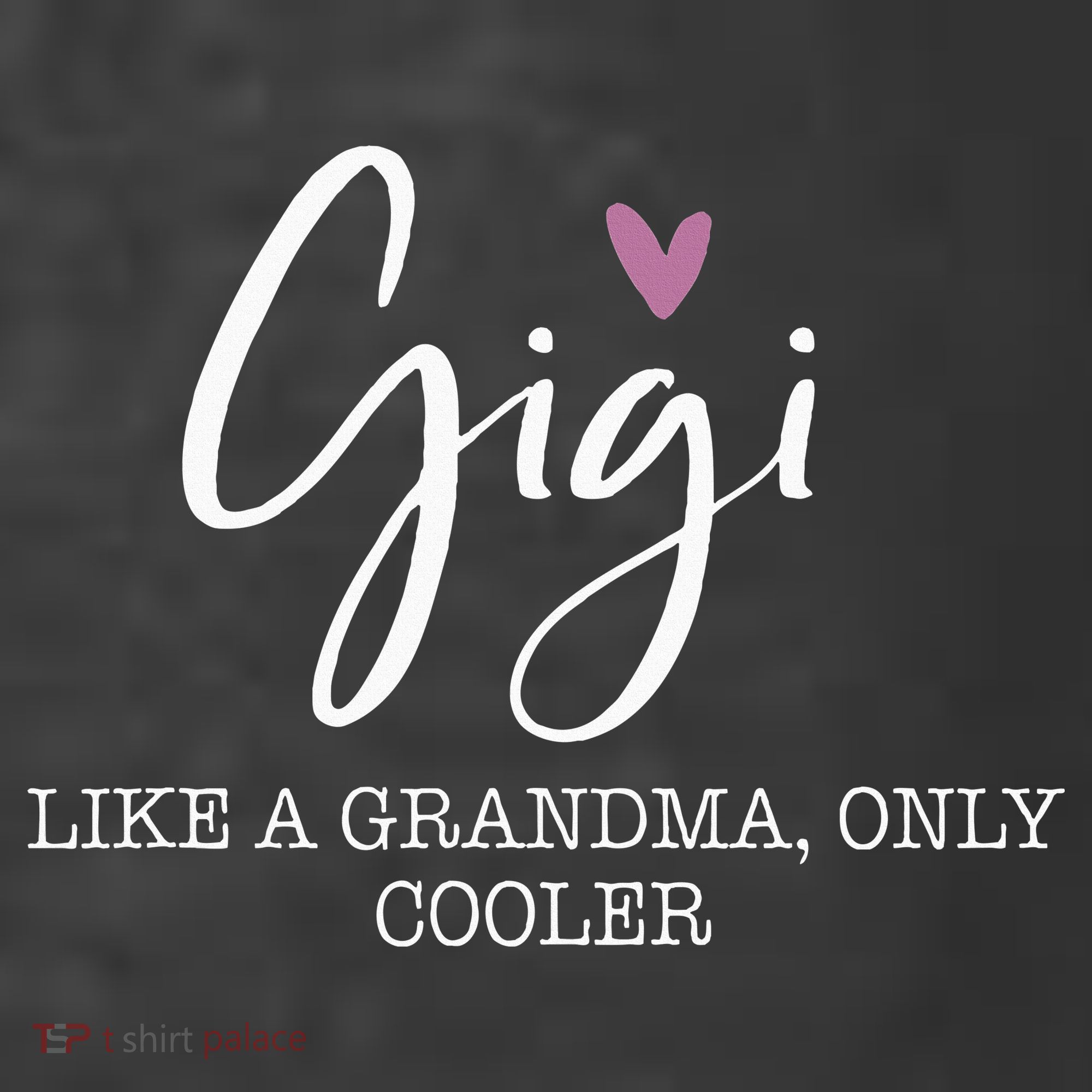 Gigi Like A Grandma Only Cooler Heart MotherS Day Gigi Women's Hoodie