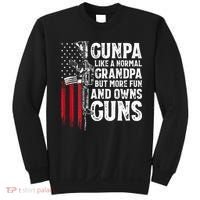 Gunpa Like A Normal Grandpa Fun And Owns Guns Sweatshirt thumb 0