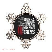 Gunpa Like A Normal Grandpa Fun And Owns Guns Ornament thumb 0