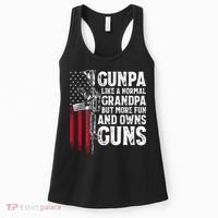 Gunpa Like A Normal Grandpa Fun And Owns Guns Women's Tank Top thumb 0