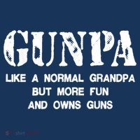Gunpa Like A Normal Grandpa But More Fun And Owns Guns Women's Hoodie thumb 2