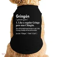 Gringon Like A Regular Gringo Pero Mas Chingon Doggie Tank thumb 0