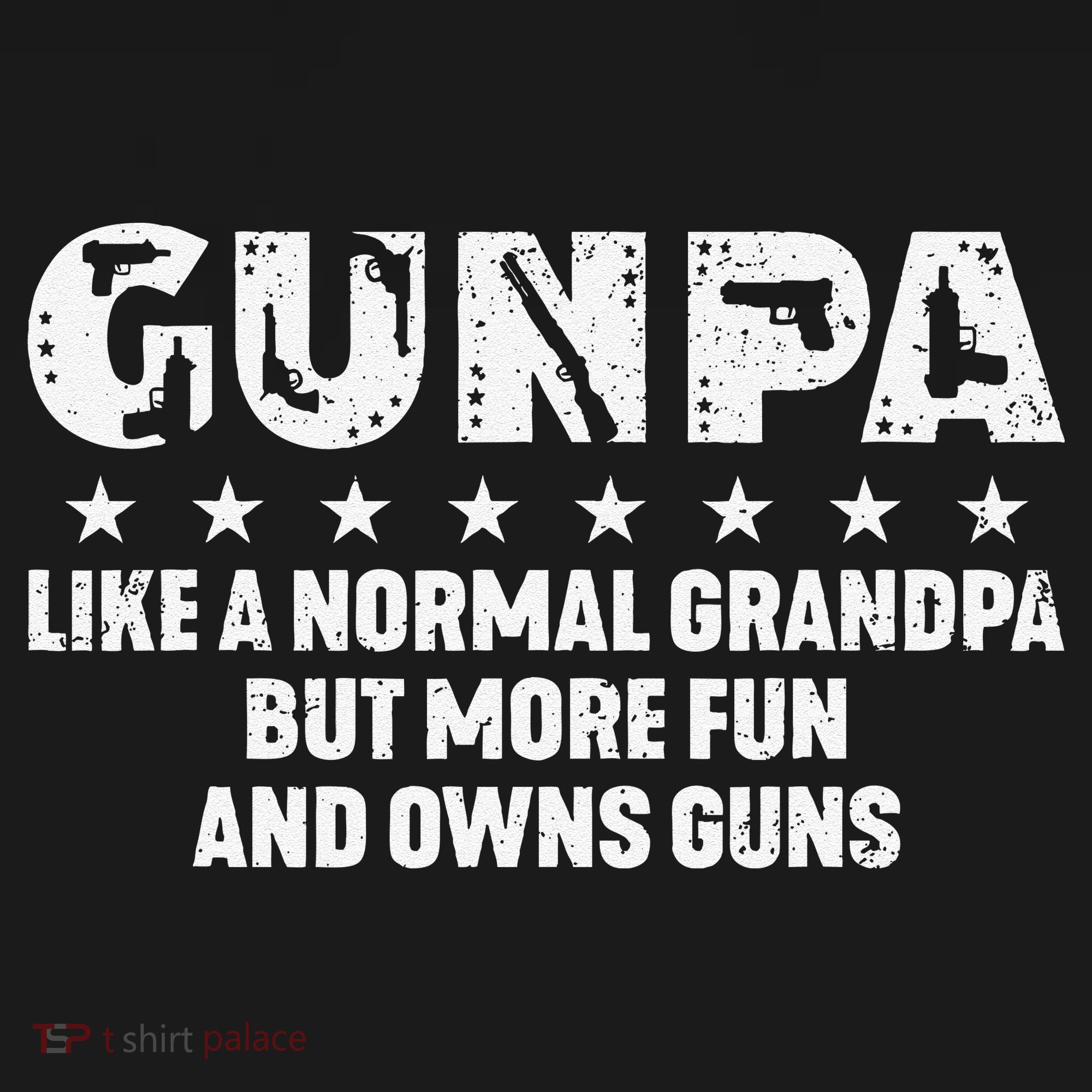 Gunpa Like A Normal Grandpa But More Fun And Owns Guns Gift Women's Tank Top